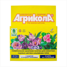 Fertilizer sticks for indoor, garden flowers and alpine slides «Agricola» - 20 pieces