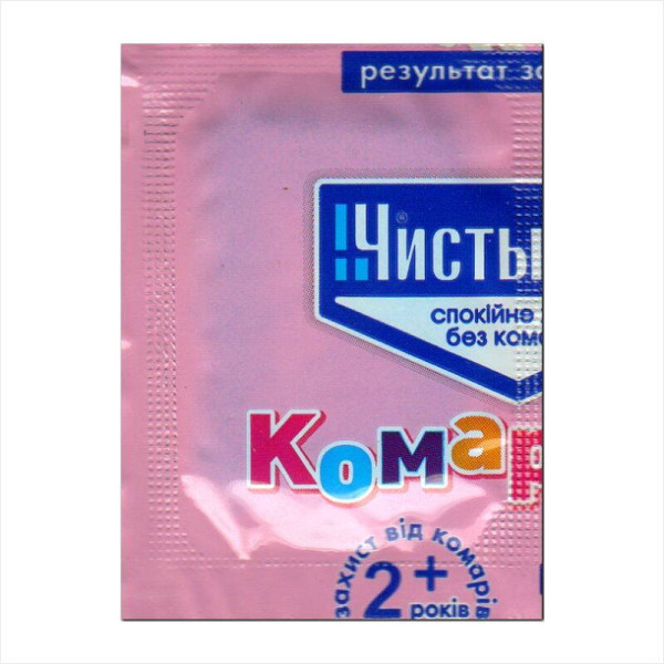 Plates for electric fumigator against mosquitoes with chamomile scent «Clean House» - 1 pc.