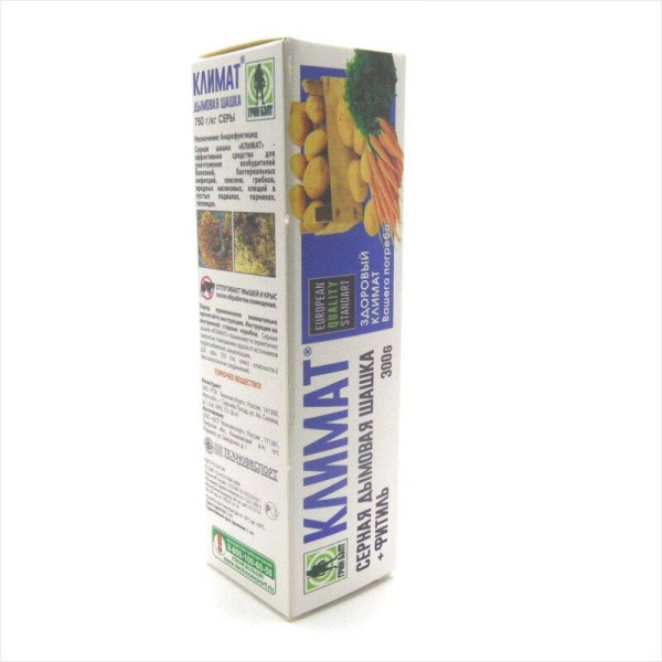 Sulfur smoke checker «Climate» - 300 grams